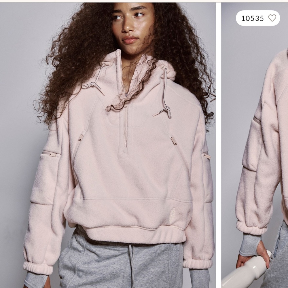 Free People Wild and Free Fleece Pullover